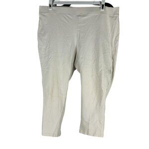 Avenue Women's Plus Size Pants Size 18/20 White